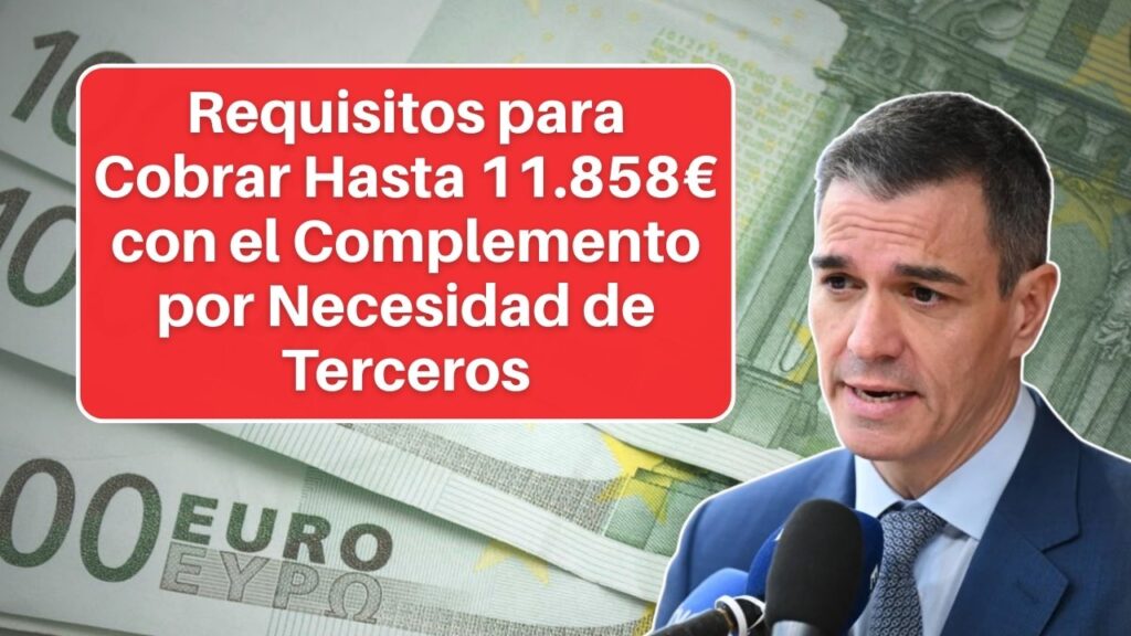 PNC de Invalidez 2025: Requisitos para Cobrar Hasta 11.858€ con el Complemento por Necesidad de Terceros